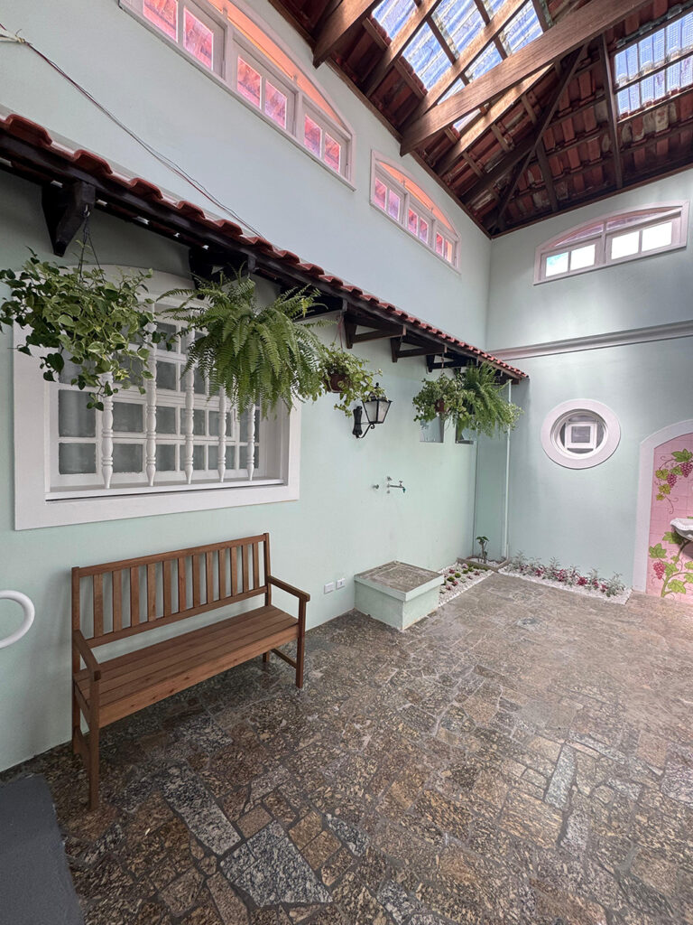 La Serenitá - Residencial para Idosos - Ambiente espaço tranquilo para lazer e bem-estar dos moradores.